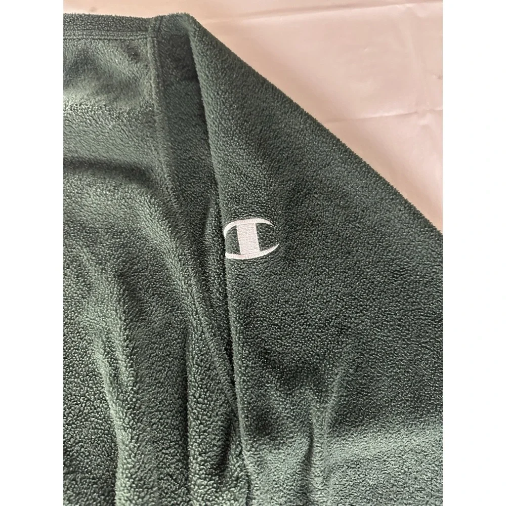 Vintage Champion Authentic Apparel Green‎ Bay Packers Fleece Jacket Mens Large